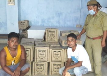 Illegal liquor seized in Margherita's Jagun Ghat, two sent to jail