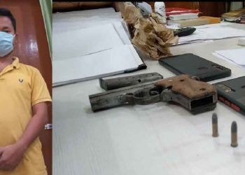 কোকৰাঝাৰত আৰক্ষীৰ অভিযানত অবৈধ অস্ত্ৰ আৰু জাল টকা সহ দুজন লোক আটক