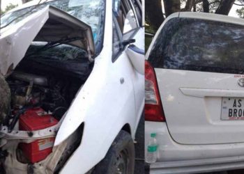 Two of a family die in a road accident in Lakhimpur