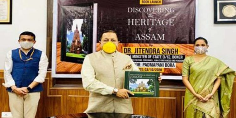 DoNER minister releases coffee table book Discovering the Heritage of Assam