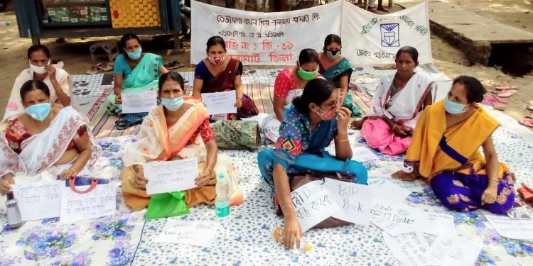 Women protest against rapists in Bokakhat
