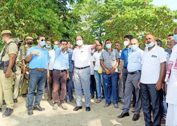 বৰপেটাৰ বহৰিত ব্ৰহ্মপুত্ৰৰ ব্যাপক খহনীয়া; উপায়ুক্ত‌ই ল’লে তাৎক্ষণিক সমাধানৰ ব্যৱস্থা