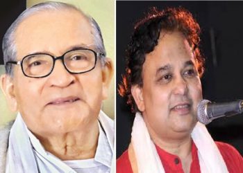 শিক্ষাবিদ ভৱপ্ৰসাদ চলিহা আৰু নৃত্য শিল্পী জয়ন্ত কস্তুৱাৰলৈ শ্ৰীমন্ত শংকৰদেৱ বঁটা