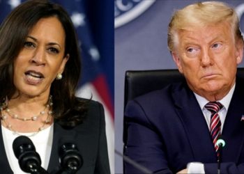 kamala Harris and Donald Trump