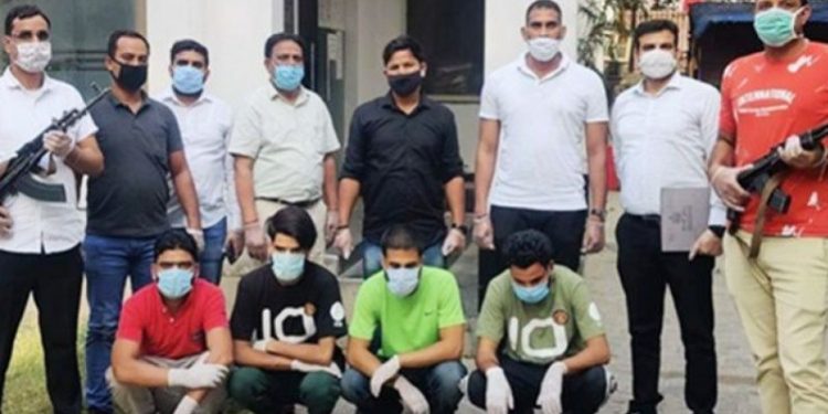 kashmirir youth arrested suspecting for terror attack
