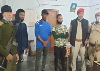 অসম-ত্ৰিপুৰা সীমান্তত অবৈধভাৱে ভাৰতত প্ৰৱেশ কৰা তিনিগৰাকী নাইজেৰিয়াৰ যুৱক আটক