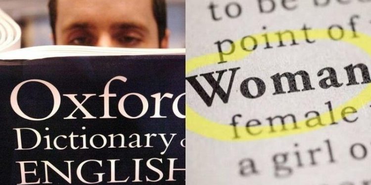 Oxford-dictionary-woman-definition