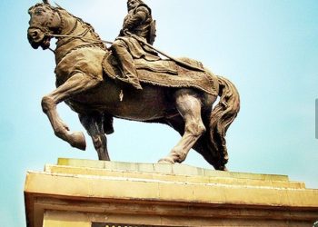পাকিস্তানত থকা মহাৰজা ৰঞ্জিত সিঙৰ প্ৰতিমুৰ্তিত দ্বিতীয় বাৰৰ বাবে দুৰ্বৃত্তৰ আক্ৰমণ