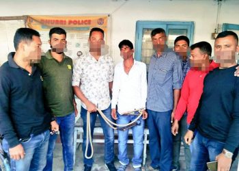 ২৪ ঘণ্টাৰ ভিতৰত চাৰিজন দুৰ্ধৰ্ষ ডকাইতক গ্ৰেপ্তাৰ ধুবুৰী আৰক্ষীৰ