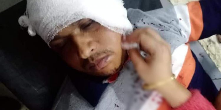 Journalist attacked