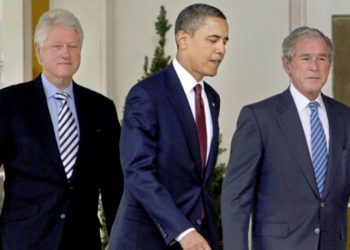 Three former US president
