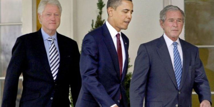 Three former US president
