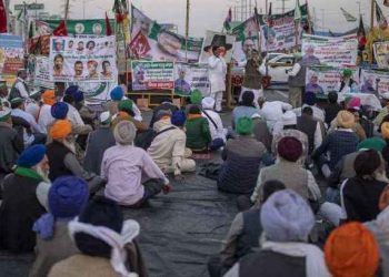 farmers protest