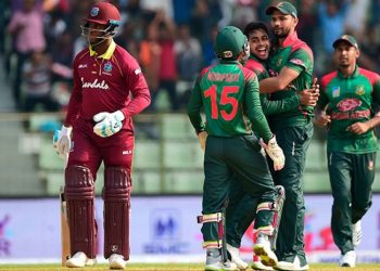 ৱেষ্ট ইণ্ডিজক হৰুৱাই এদিনীয়া শৃংখলাত বাংলাদেশৰ শ্ৰেষ্ঠত্ব