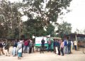 বিশ্বনাথত অসম জাতীয়তাবাদী যুৱ ছাত্ৰ পৰিষদৰ পথ সভা