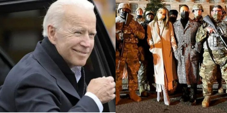 Joe biden follow celebraty