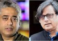 জেষ্ঠ কংগ্ৰেছী সাংসদ শশী থাৰুৰ, সাংবাদিক ৰাজদ্বীপ চৰদেশাইৰ বিৰুদ্ধে এজাহাৰ দাখিল