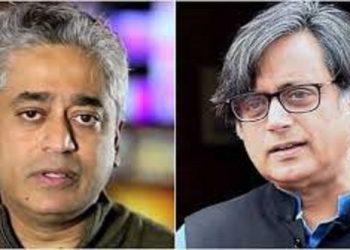 জেষ্ঠ কংগ্ৰেছী সাংসদ শশী থাৰুৰ, সাংবাদিক ৰাজদ্বীপ চৰদেশাইৰ বিৰুদ্ধে এজাহাৰ দাখিল