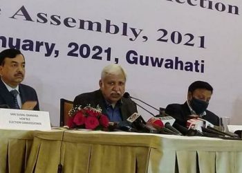 press meet of chief election commissioner at Guwahati