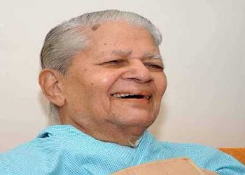 চাৰিবাৰৰ গুজৰাটৰ মুখ্য মন্ত্ৰী মাধবিনেশ চোলাংকিৰ বিয়োগ