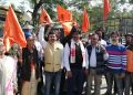 উত্তৰ-পূৱ কয়লা ক্ষেত্ৰ মাৰ্ঘেৰিটাৰ মুকলিৰ দাবীত উত্তাল ধৰ্ণা কাৰ্য্যসূচী