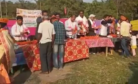 টীয়কত দুই শতাধিক সংখ্যালঘু লোকৰ বিজেপিত যোগদান