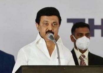 তামিলনাডুৰ মুখ্যমন্ত্ৰী হিচাপে শপতগ্ৰহণ কৰিলে এম কে ষ্টেলিনে