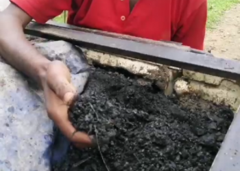 Coal loaded truck seizeed