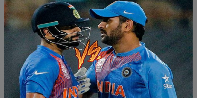 Dhoni vs Kohli debate