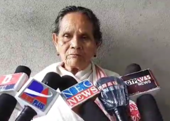 Mother of Akhil Gogoi