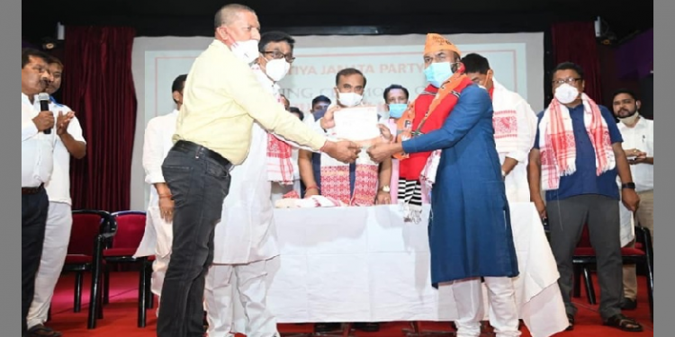 Rupjyoti joined BJP