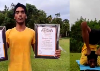 Yoga boy Mridupawan