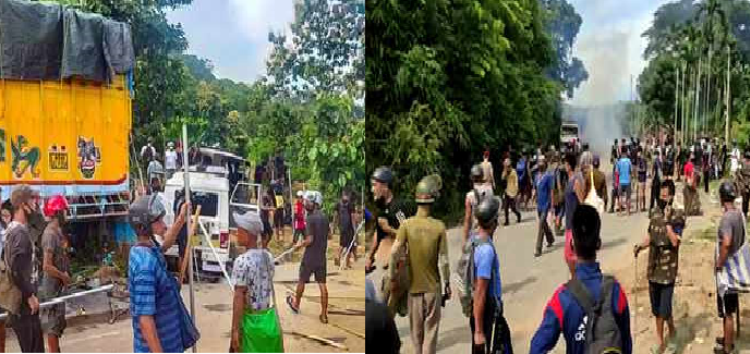 Assam -Mizoram clash