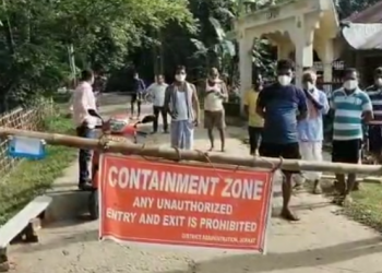 Food crisis in containment zone