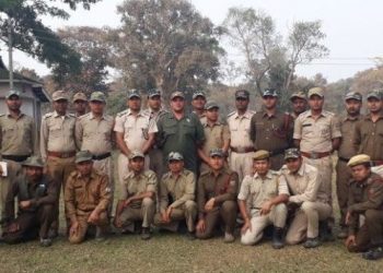 Kaziranga-forest-guards-training