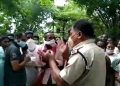Teok people in anger