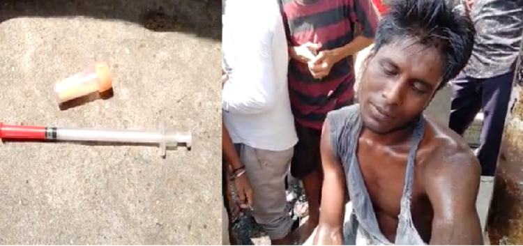 drugs addicted youth found