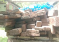wooden truck seized
