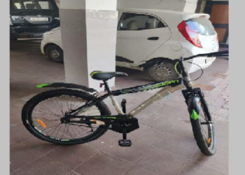 Bicycle of MLA Mrinal Saikia