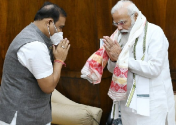 Himanta meet Modi
