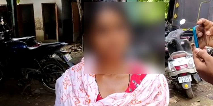 Lady victim of her husband