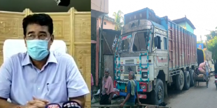 Sibsagar Administration on heavy vehicle