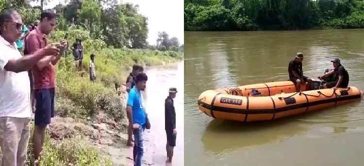 Man missing in lekhapani river