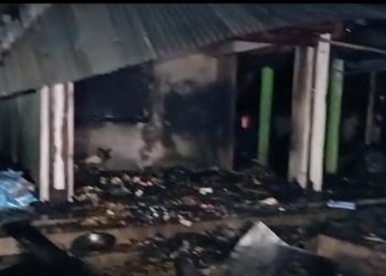 A major fire broke out in Golaghat Balijan