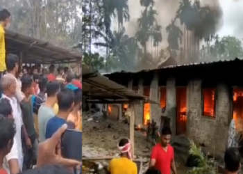 Fire at jagun final