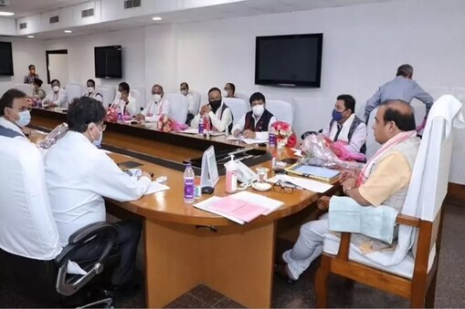 Assam government's cabinet meeting