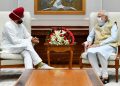 Punjab CM Charanjit Singh Channi meets PM Modi