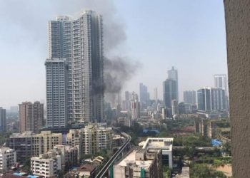 fire breaks out in 61-storey skyscraper in Mumbai