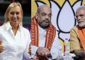 Martina Navratilova on Modi