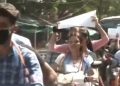 Protest Against Fuel Price Hike in Guwahati